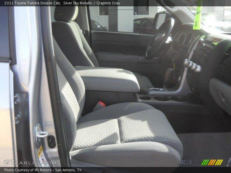 Silver Sky Metallic / Graphite Gray 2011 Toyota Tundra Double Cab