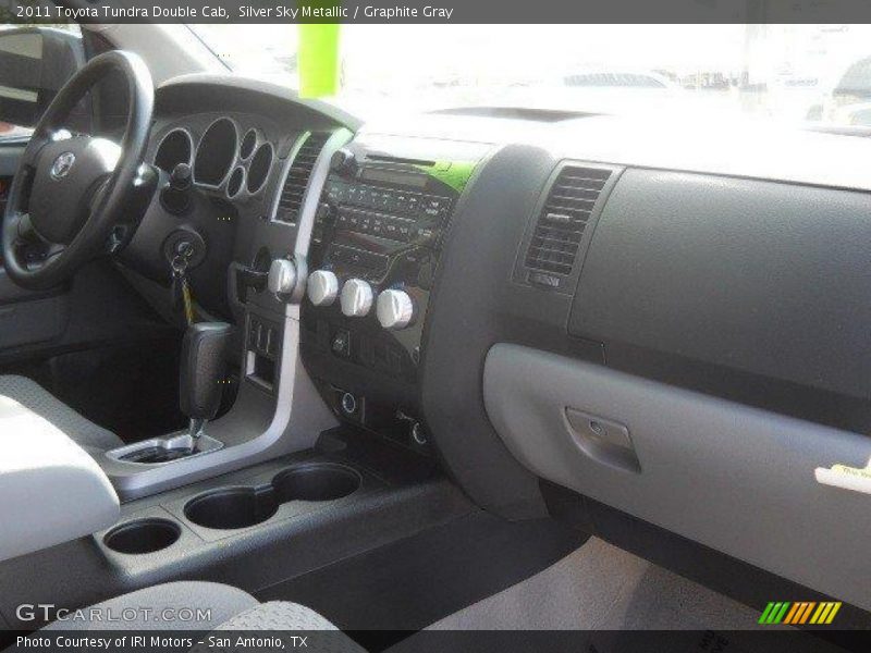 Silver Sky Metallic / Graphite Gray 2011 Toyota Tundra Double Cab