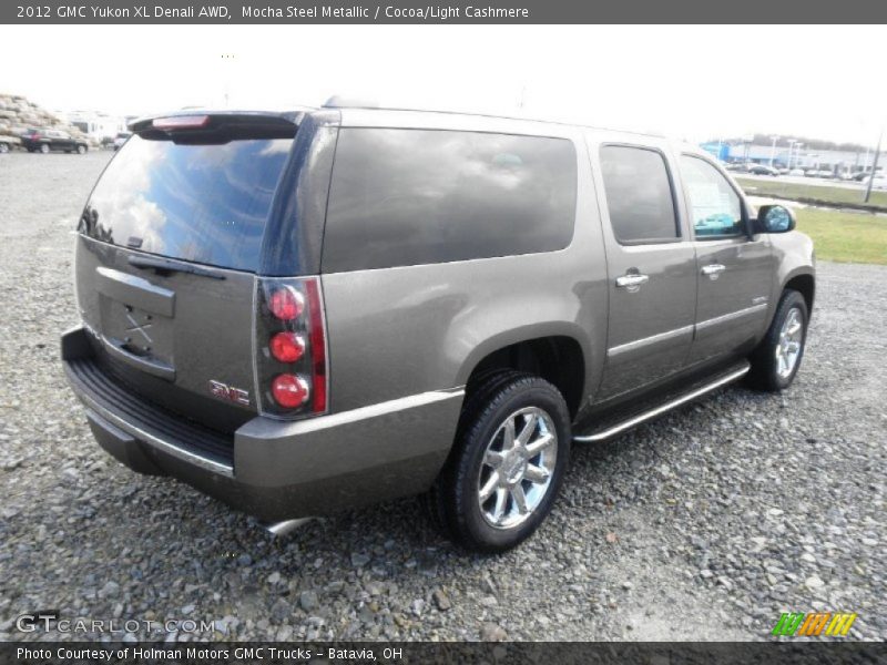 Mocha Steel Metallic / Cocoa/Light Cashmere 2012 GMC Yukon XL Denali AWD