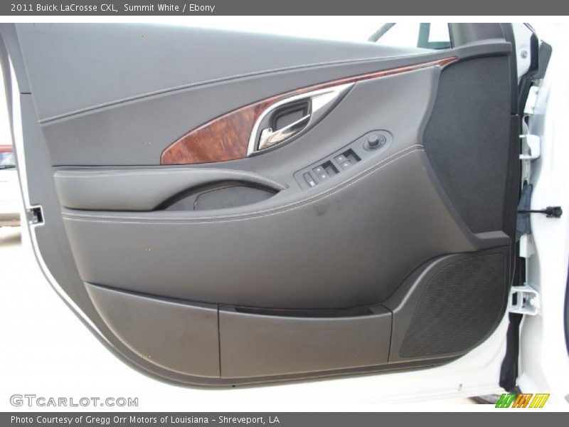 Summit White / Ebony 2011 Buick LaCrosse CXL