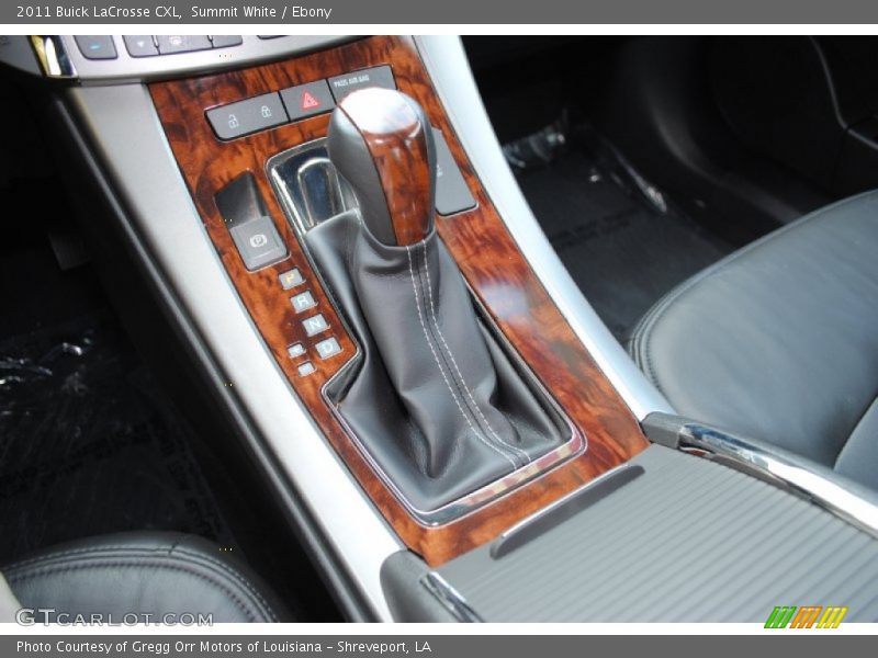 Summit White / Ebony 2011 Buick LaCrosse CXL