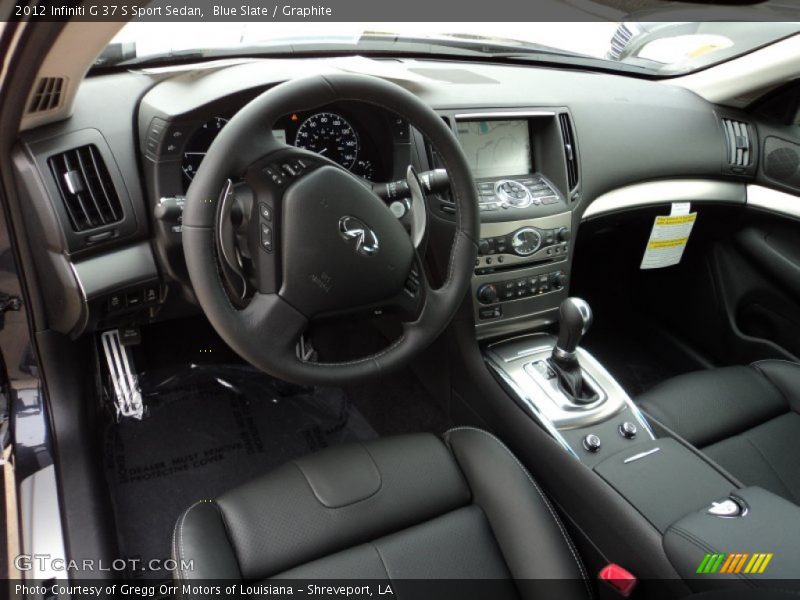 Blue Slate / Graphite 2012 Infiniti G 37 S Sport Sedan