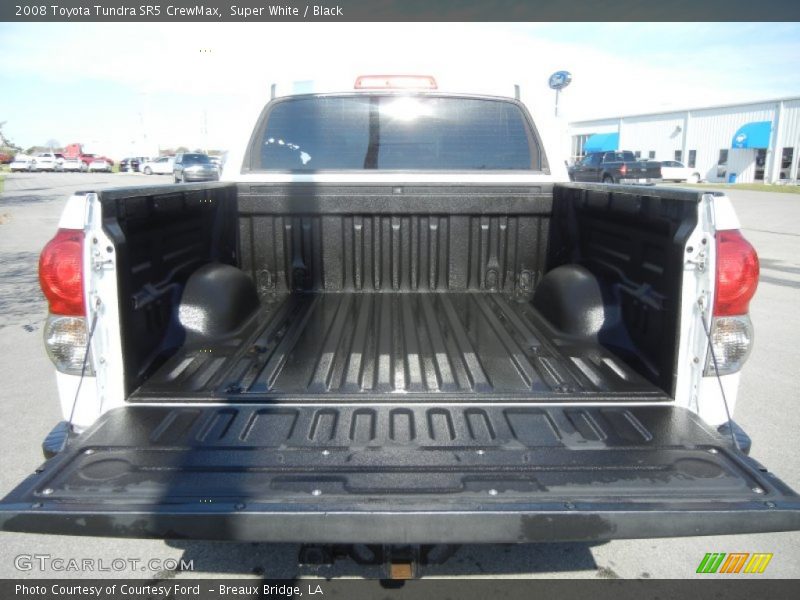 Super White / Black 2008 Toyota Tundra SR5 CrewMax