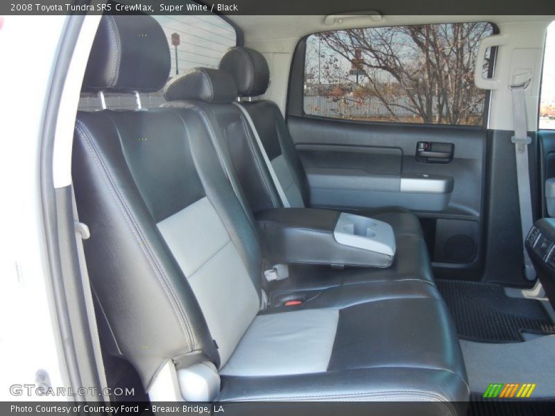 Super White / Black 2008 Toyota Tundra SR5 CrewMax