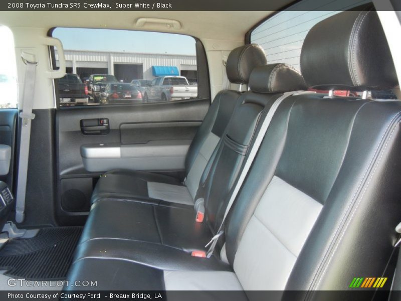 Super White / Black 2008 Toyota Tundra SR5 CrewMax