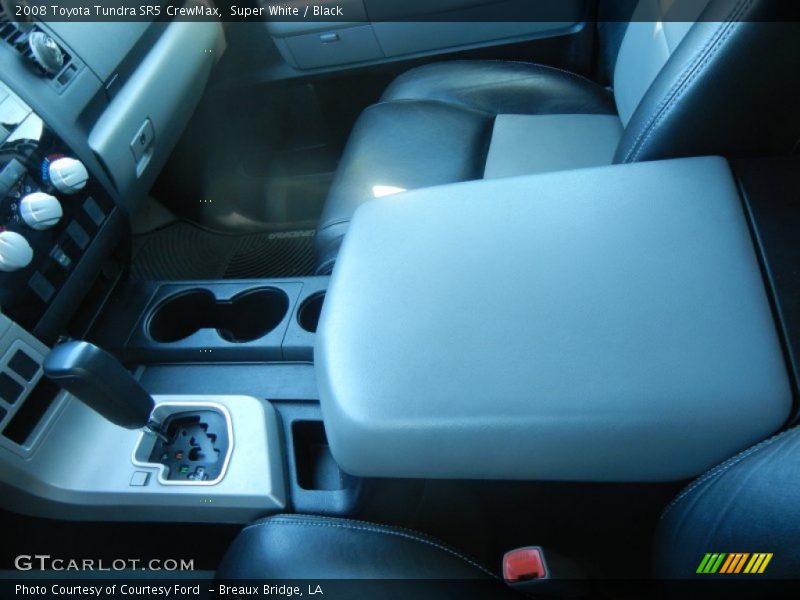 Super White / Black 2008 Toyota Tundra SR5 CrewMax