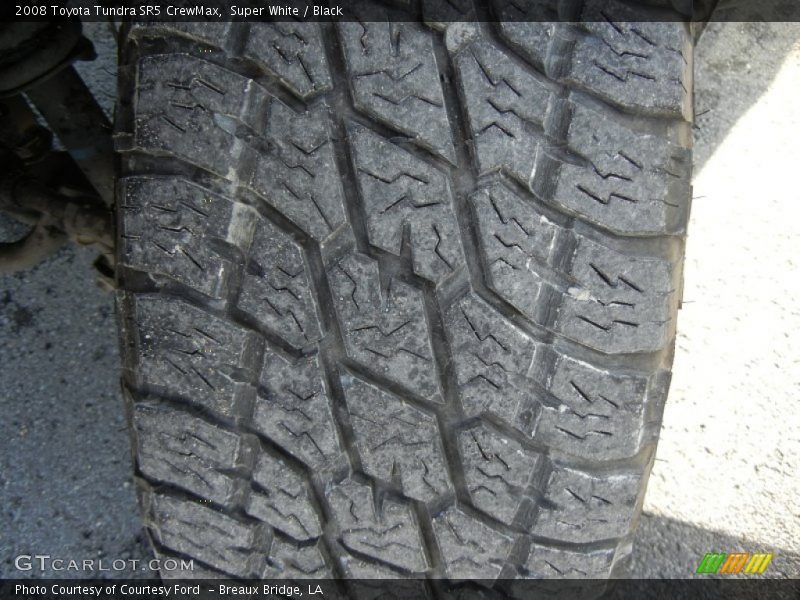 Super White / Black 2008 Toyota Tundra SR5 CrewMax