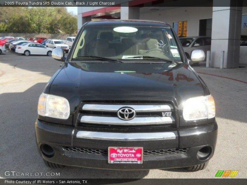 Black / Light Charcoal 2005 Toyota Tundra SR5 Double Cab