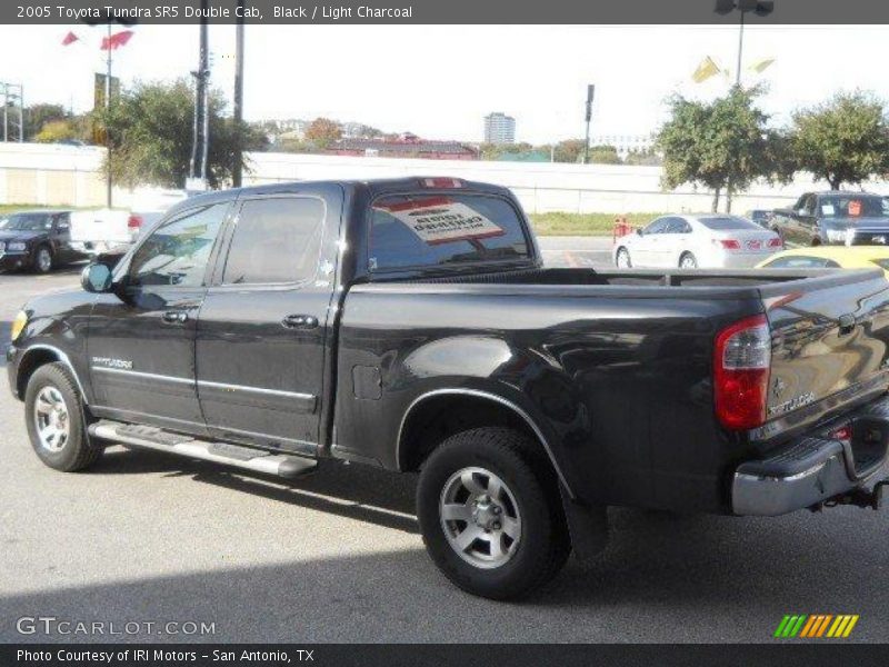 Black / Light Charcoal 2005 Toyota Tundra SR5 Double Cab