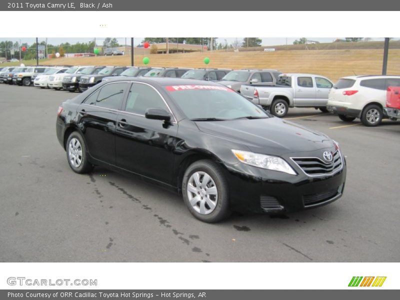 Black / Ash 2011 Toyota Camry LE