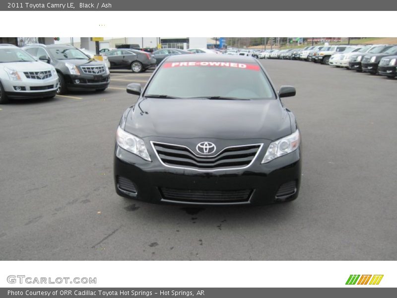 Black / Ash 2011 Toyota Camry LE