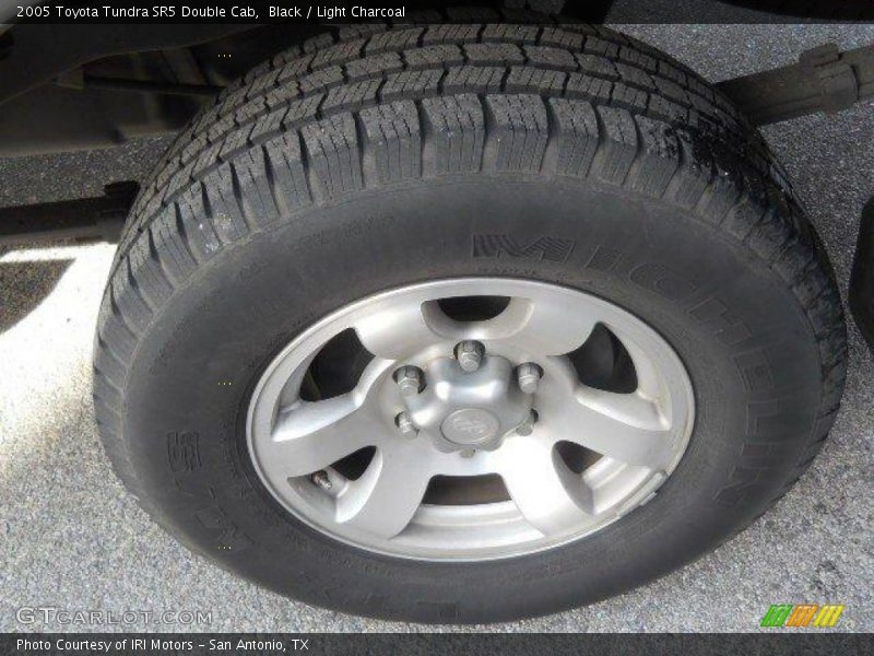 Black / Light Charcoal 2005 Toyota Tundra SR5 Double Cab