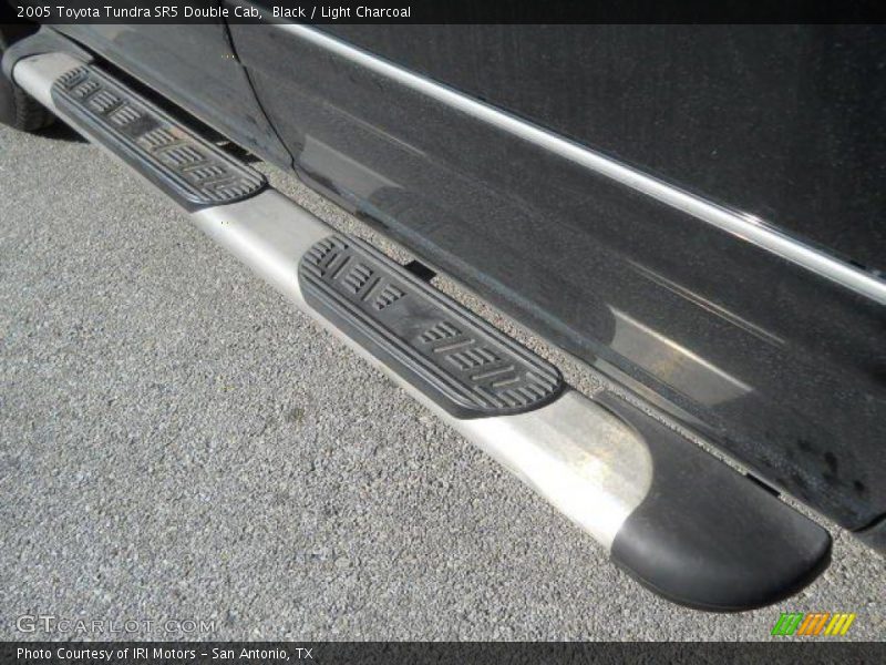 Black / Light Charcoal 2005 Toyota Tundra SR5 Double Cab