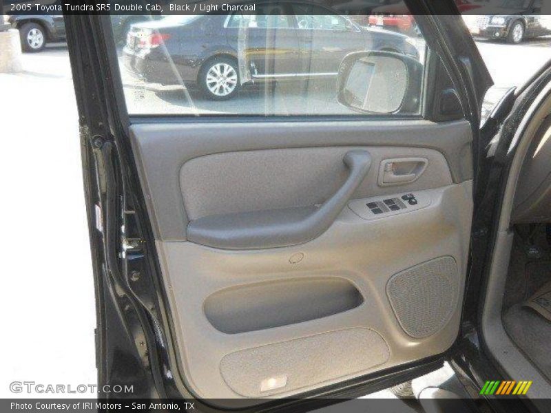 Black / Light Charcoal 2005 Toyota Tundra SR5 Double Cab