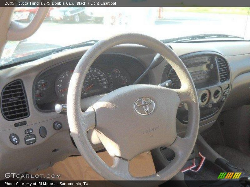 Black / Light Charcoal 2005 Toyota Tundra SR5 Double Cab