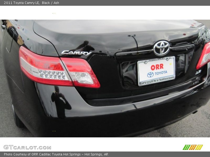 Black / Ash 2011 Toyota Camry LE