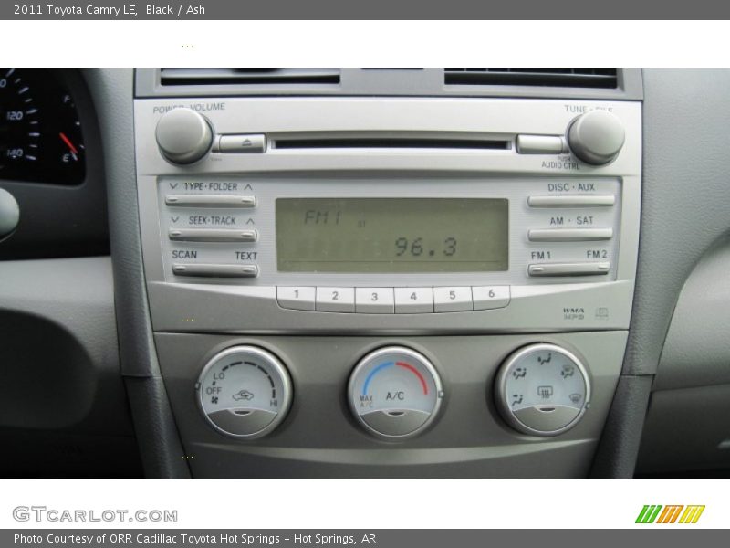 Black / Ash 2011 Toyota Camry LE