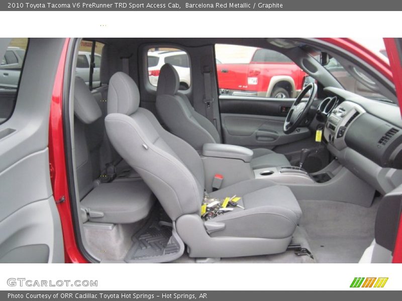 Barcelona Red Metallic / Graphite 2010 Toyota Tacoma V6 PreRunner TRD Sport Access Cab