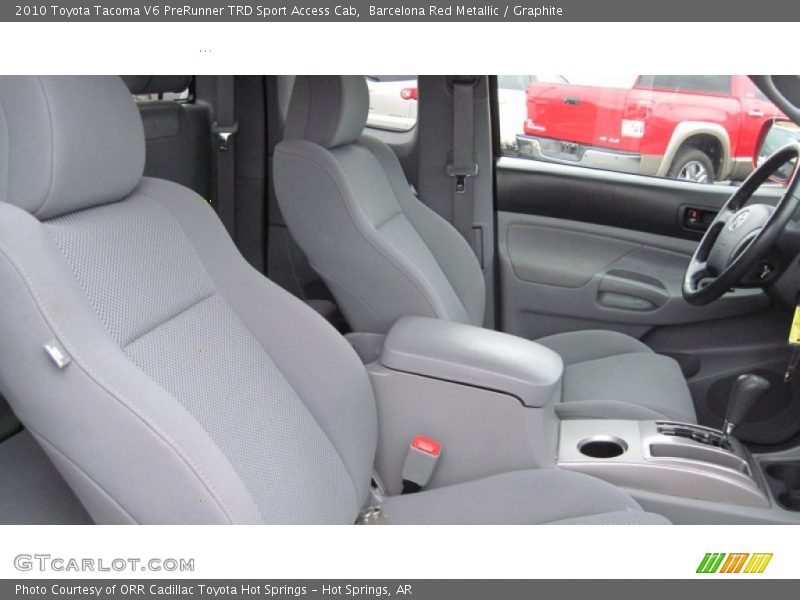 Barcelona Red Metallic / Graphite 2010 Toyota Tacoma V6 PreRunner TRD Sport Access Cab