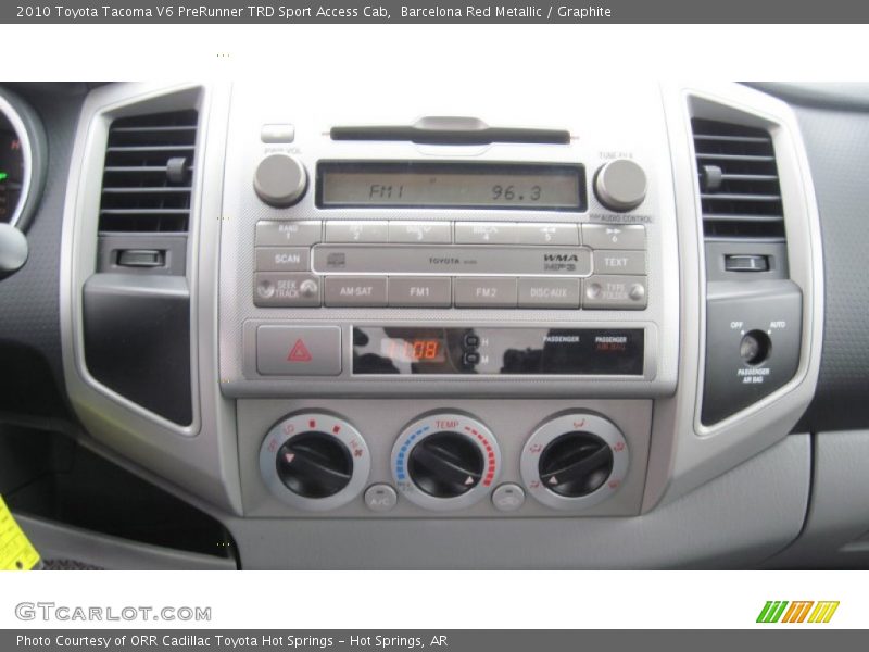 Barcelona Red Metallic / Graphite 2010 Toyota Tacoma V6 PreRunner TRD Sport Access Cab