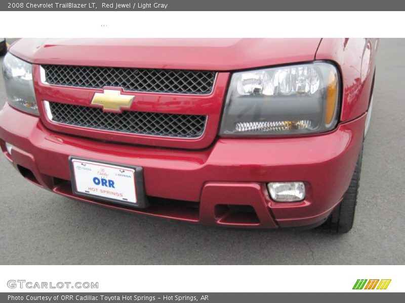 Red Jewel / Light Gray 2008 Chevrolet TrailBlazer LT