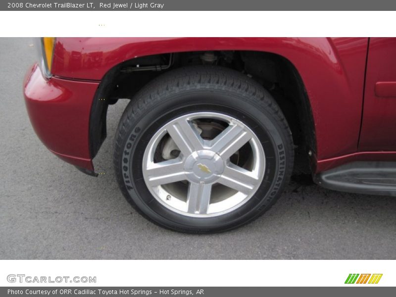 Red Jewel / Light Gray 2008 Chevrolet TrailBlazer LT