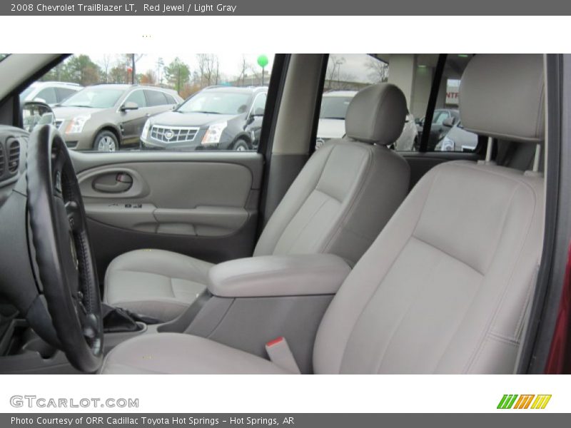 Red Jewel / Light Gray 2008 Chevrolet TrailBlazer LT