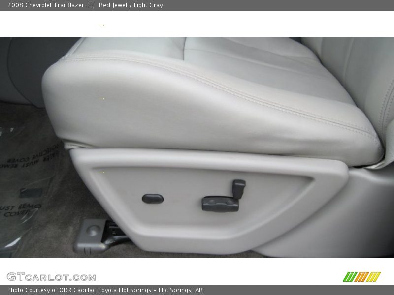 Red Jewel / Light Gray 2008 Chevrolet TrailBlazer LT