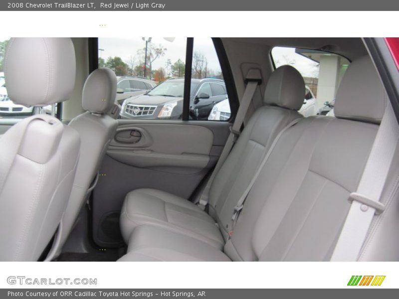 Red Jewel / Light Gray 2008 Chevrolet TrailBlazer LT