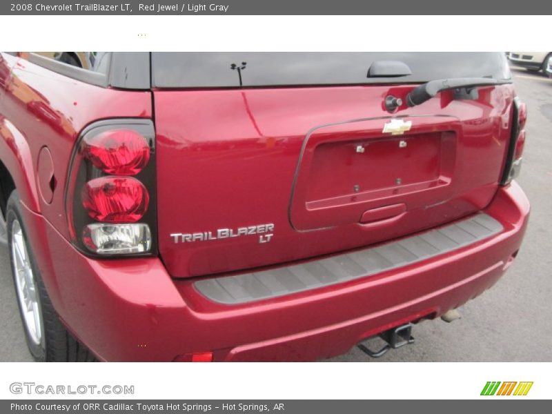 Red Jewel / Light Gray 2008 Chevrolet TrailBlazer LT