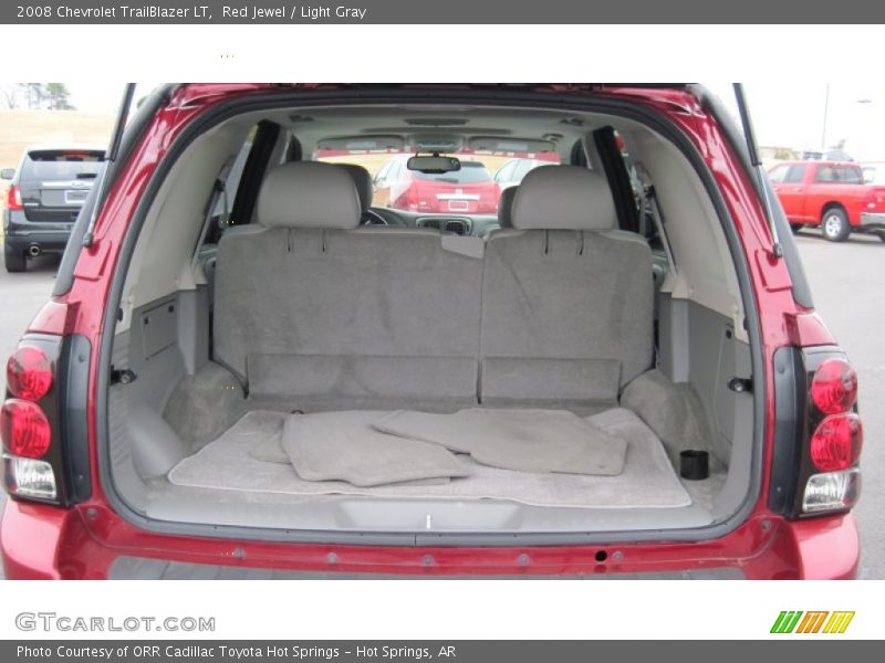 Red Jewel / Light Gray 2008 Chevrolet TrailBlazer LT