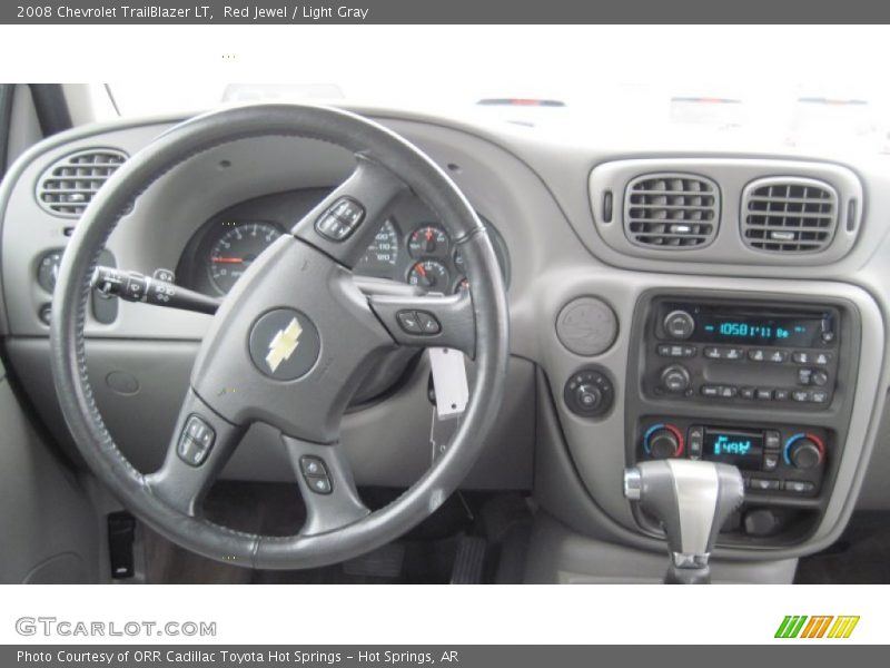 Red Jewel / Light Gray 2008 Chevrolet TrailBlazer LT