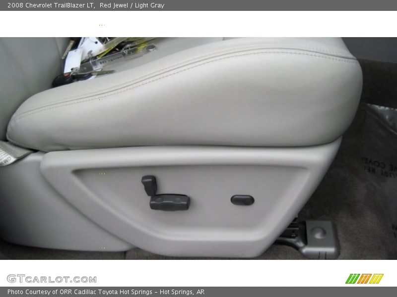 Red Jewel / Light Gray 2008 Chevrolet TrailBlazer LT