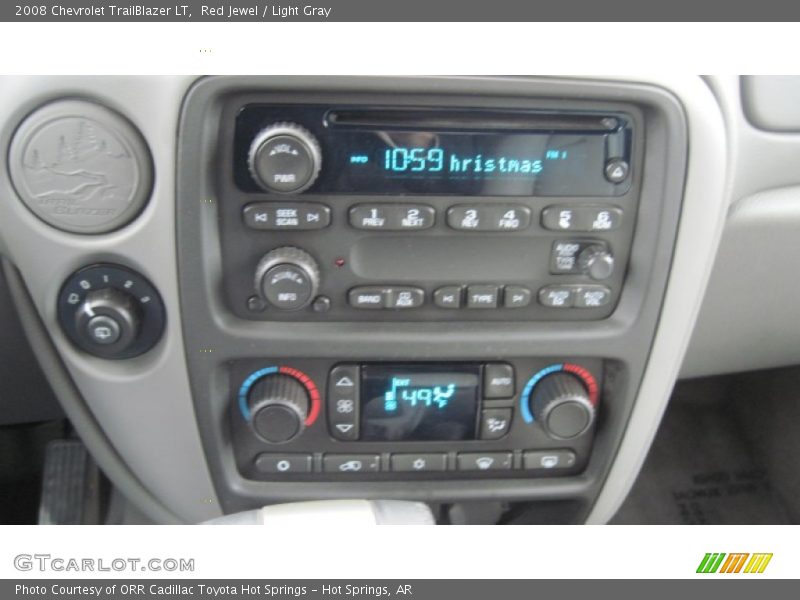 Red Jewel / Light Gray 2008 Chevrolet TrailBlazer LT