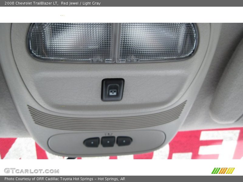 Red Jewel / Light Gray 2008 Chevrolet TrailBlazer LT