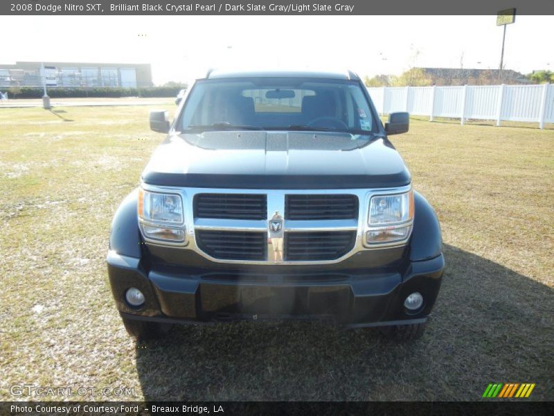 Brilliant Black Crystal Pearl / Dark Slate Gray/Light Slate Gray 2008 Dodge Nitro SXT