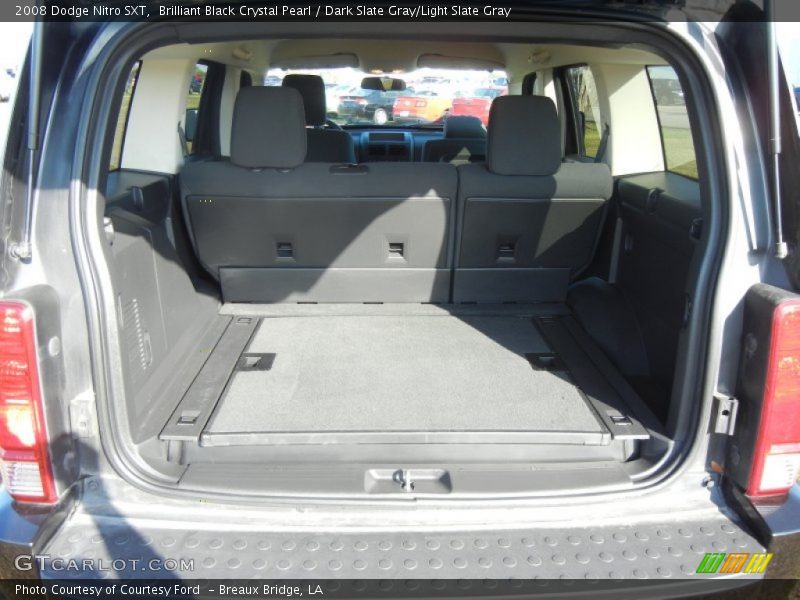 Brilliant Black Crystal Pearl / Dark Slate Gray/Light Slate Gray 2008 Dodge Nitro SXT