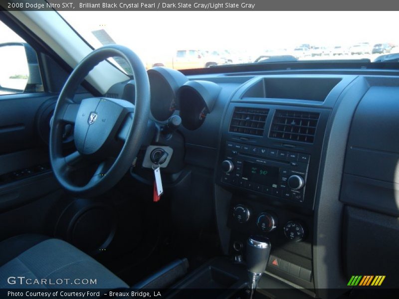 Brilliant Black Crystal Pearl / Dark Slate Gray/Light Slate Gray 2008 Dodge Nitro SXT