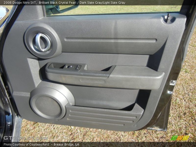 Brilliant Black Crystal Pearl / Dark Slate Gray/Light Slate Gray 2008 Dodge Nitro SXT