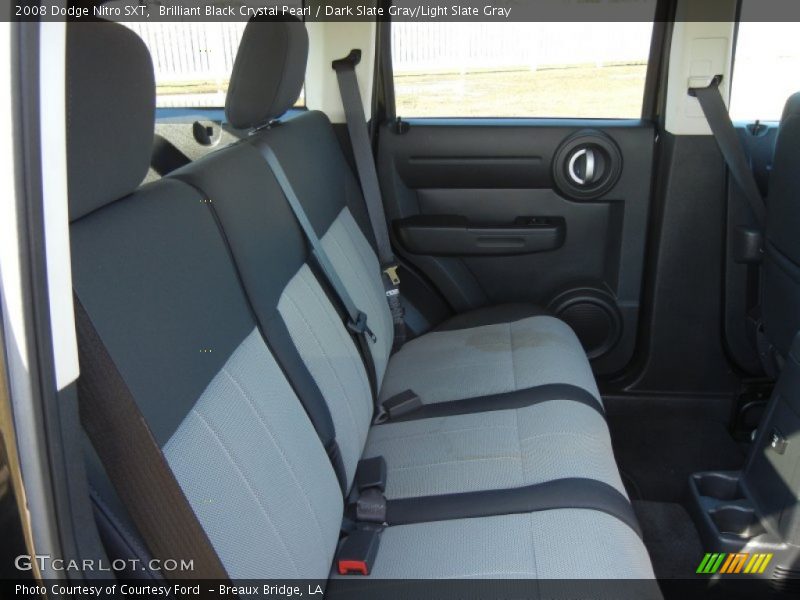Brilliant Black Crystal Pearl / Dark Slate Gray/Light Slate Gray 2008 Dodge Nitro SXT