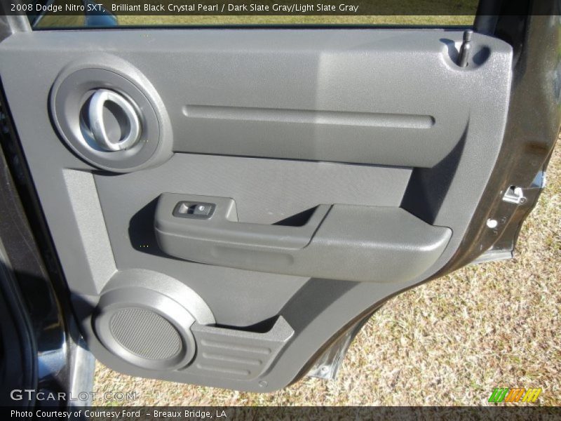 Brilliant Black Crystal Pearl / Dark Slate Gray/Light Slate Gray 2008 Dodge Nitro SXT