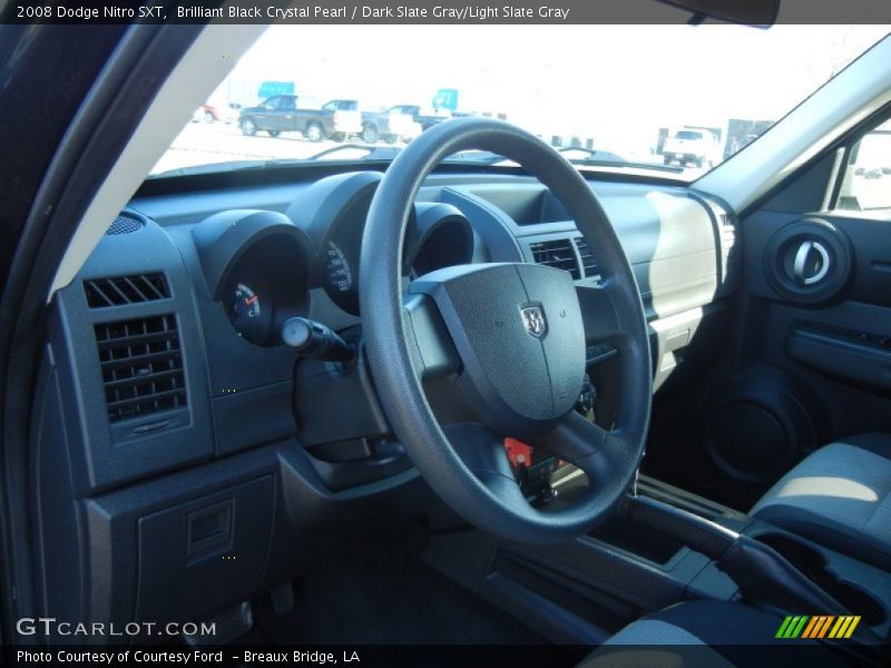 Brilliant Black Crystal Pearl / Dark Slate Gray/Light Slate Gray 2008 Dodge Nitro SXT