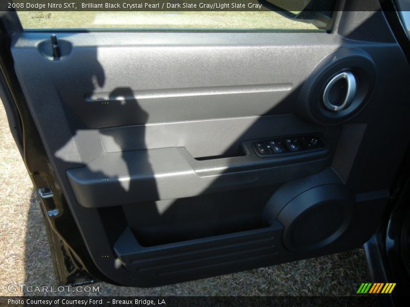 Brilliant Black Crystal Pearl / Dark Slate Gray/Light Slate Gray 2008 Dodge Nitro SXT