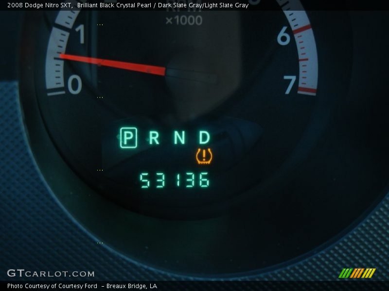 Brilliant Black Crystal Pearl / Dark Slate Gray/Light Slate Gray 2008 Dodge Nitro SXT