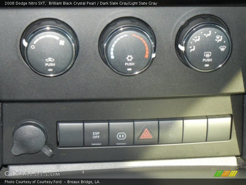 Brilliant Black Crystal Pearl / Dark Slate Gray/Light Slate Gray 2008 Dodge Nitro SXT