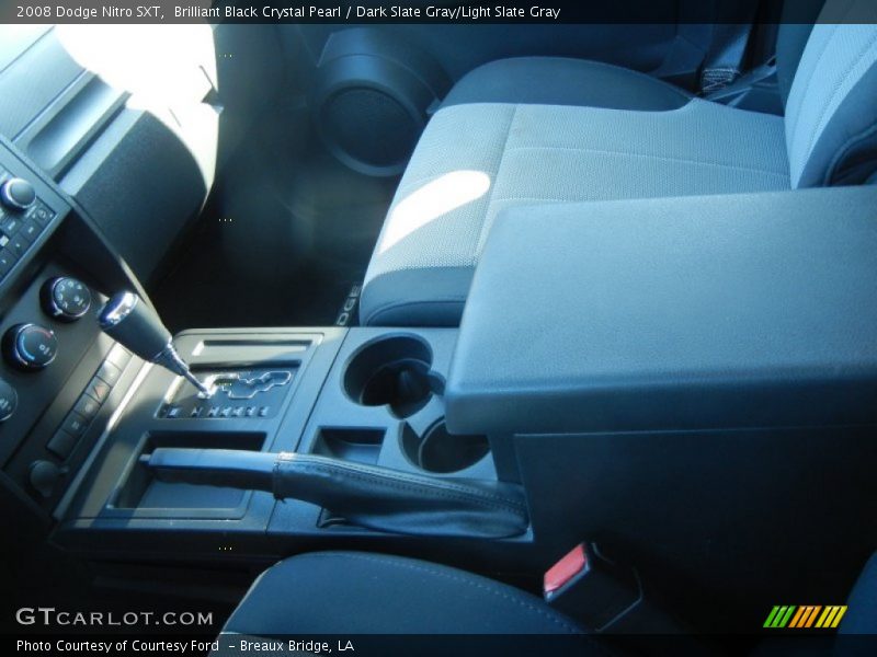 Brilliant Black Crystal Pearl / Dark Slate Gray/Light Slate Gray 2008 Dodge Nitro SXT