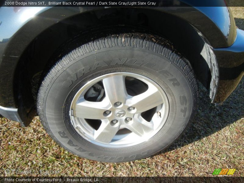 Brilliant Black Crystal Pearl / Dark Slate Gray/Light Slate Gray 2008 Dodge Nitro SXT