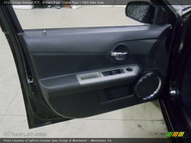 Brilliant Black Crystal Pearl / Dark Slate Gray 2010 Dodge Avenger R/T