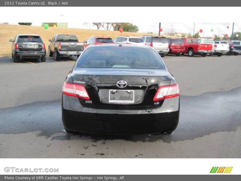 Black / Ash 2011 Toyota Camry LE
