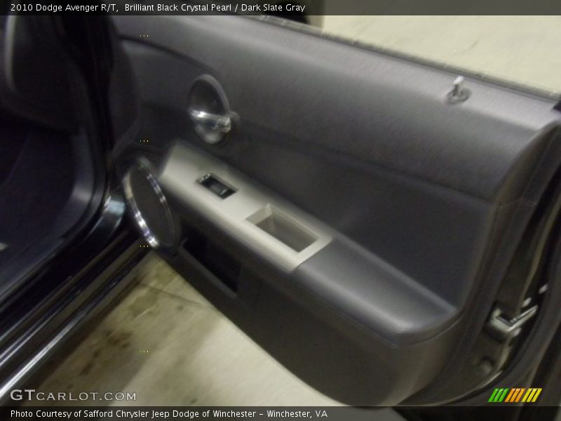 Brilliant Black Crystal Pearl / Dark Slate Gray 2010 Dodge Avenger R/T